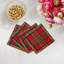 Serviettes de table Christmas Tartan