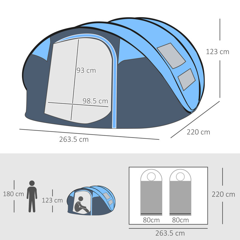 Czech 5 Person Tent