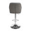 Clabo Swivel Upholstered Adjustable Height Counter Stool-1613952607