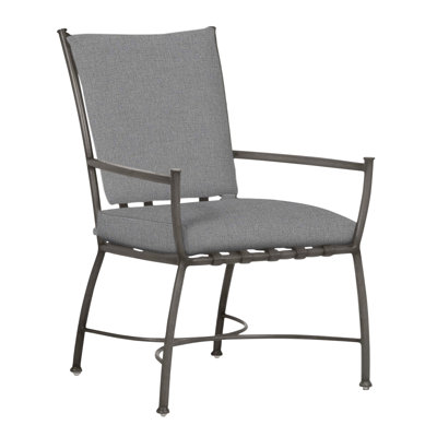 Chaise avec accoudoirs en aluminium Majorque