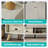 5-Tier 24 Pair Shoe Storage Cabinet With Two Fluted door