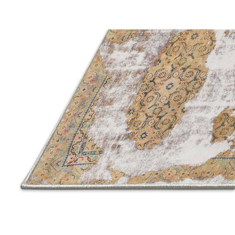 Abstract Indoor Rug, Runner 2' x 5'
