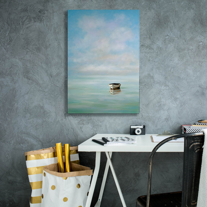  «Single Row» par Michael Fratrich, art mural sur toile, 18 po x 26 po, H 26 po x l 18 po