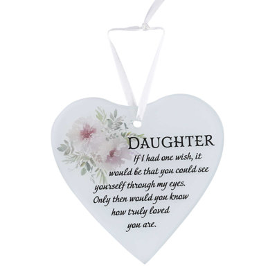 Glass Ornament Daughter If I Had One