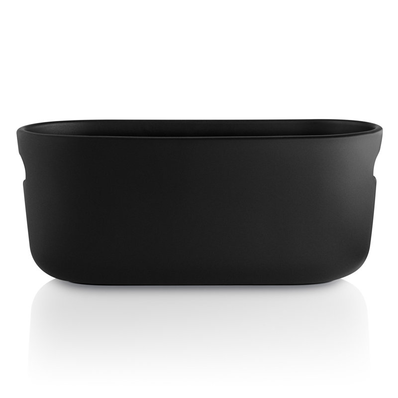 Ceramic Window Box Planter, Black
