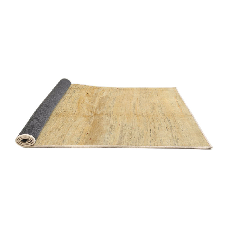 Tapis brun/gris zone contemporaine, Rond 8 pi