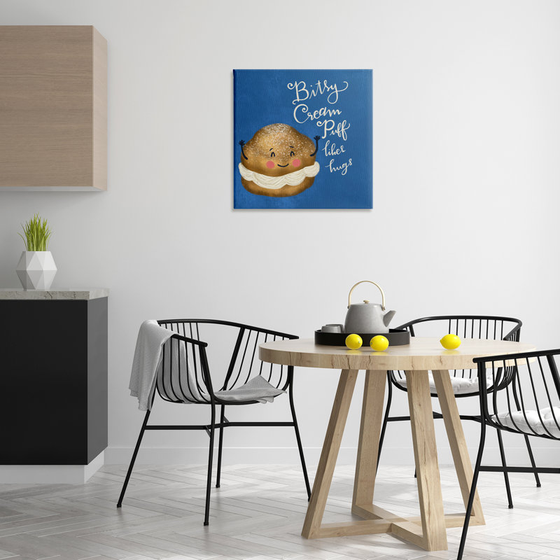 Art mural sur toile Bitsy, H 24 po x l 24 po