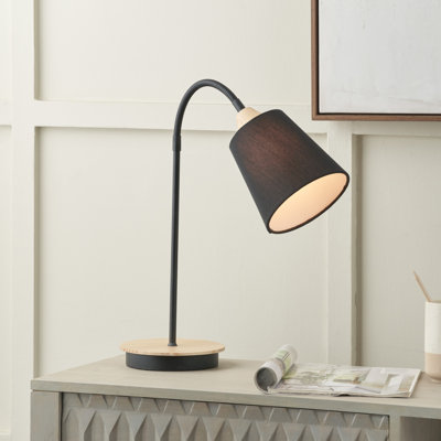Suraiya Solid Wood and Steel Standard
