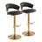 Loehr Adjustable Bar Stools with Rounded T Footrest-100480867-100480868