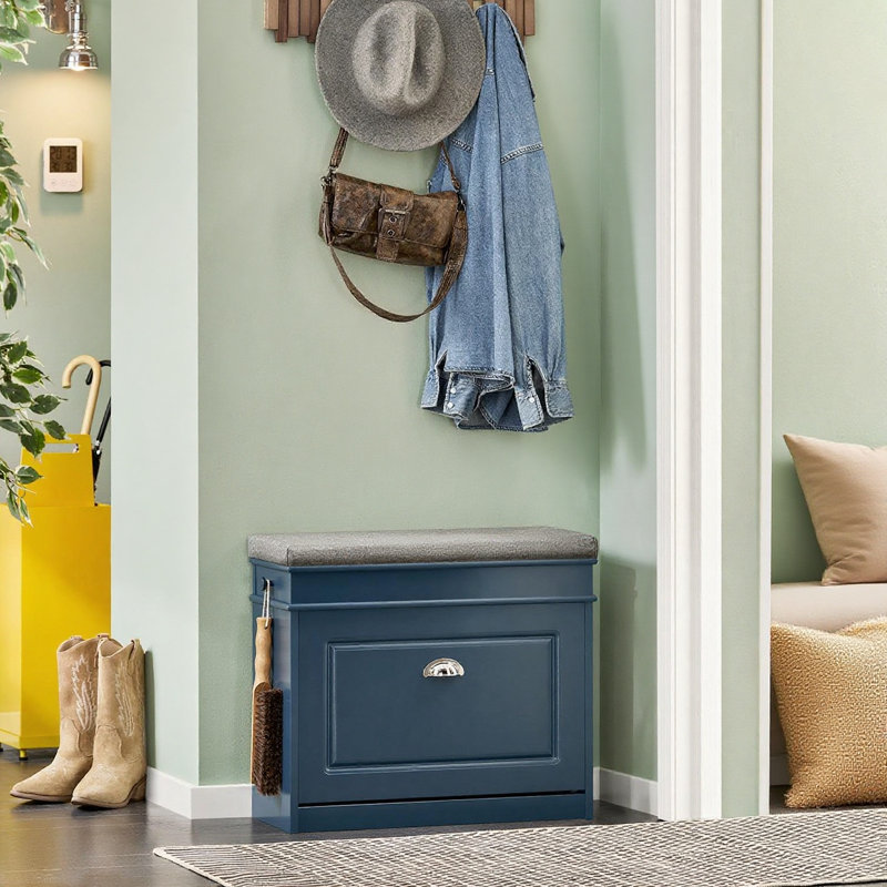 6 Pair Shoe Storage Bench