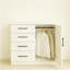 Commode Robin en blanc