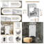 20-Inch White Bathroom Vanity with Ceramic Sink, Soft Close Door, Adjustable Shelf and Door-Mounted Storage Rack - Ideal for Small Bathrooms-761046160