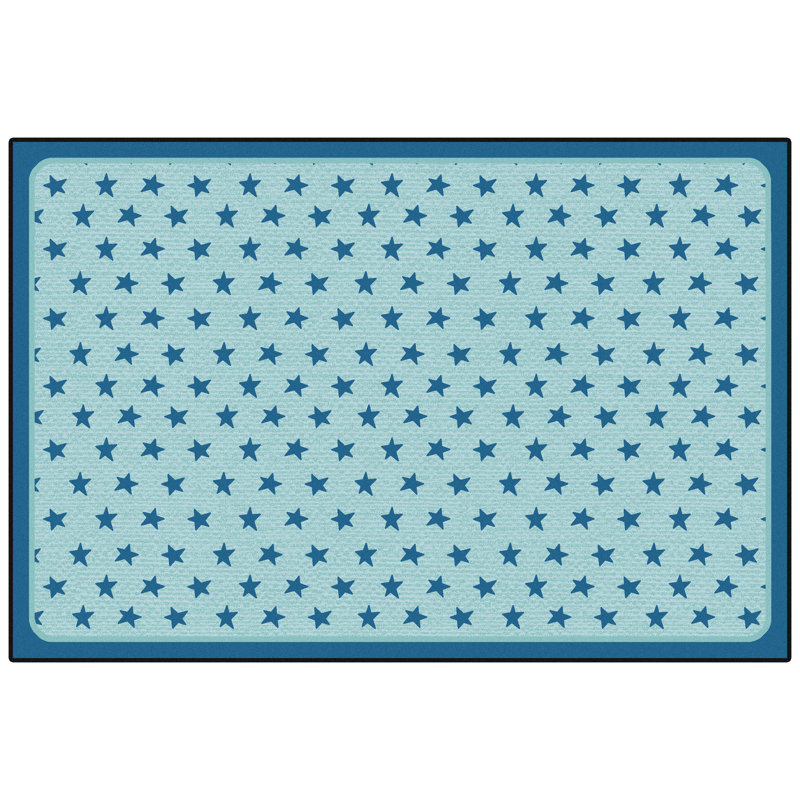 Tapis rectangulaire en nylon touffeté à la machine