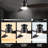 60'' Bato 3 - Blade LED Flush Mount Ceiling Fan with Remote Control and Light Kit Included-1561625591