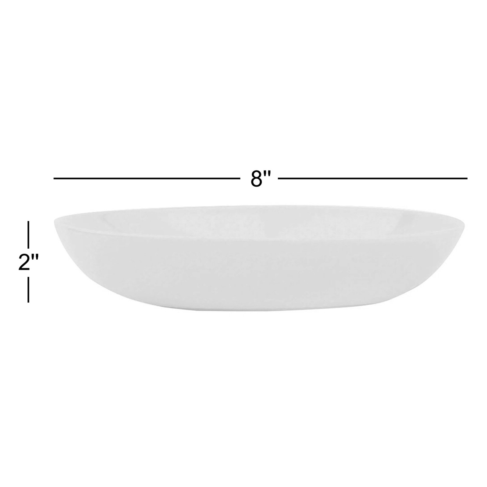 Shell Bisque Porcelain Pasta Bowl, Indigo