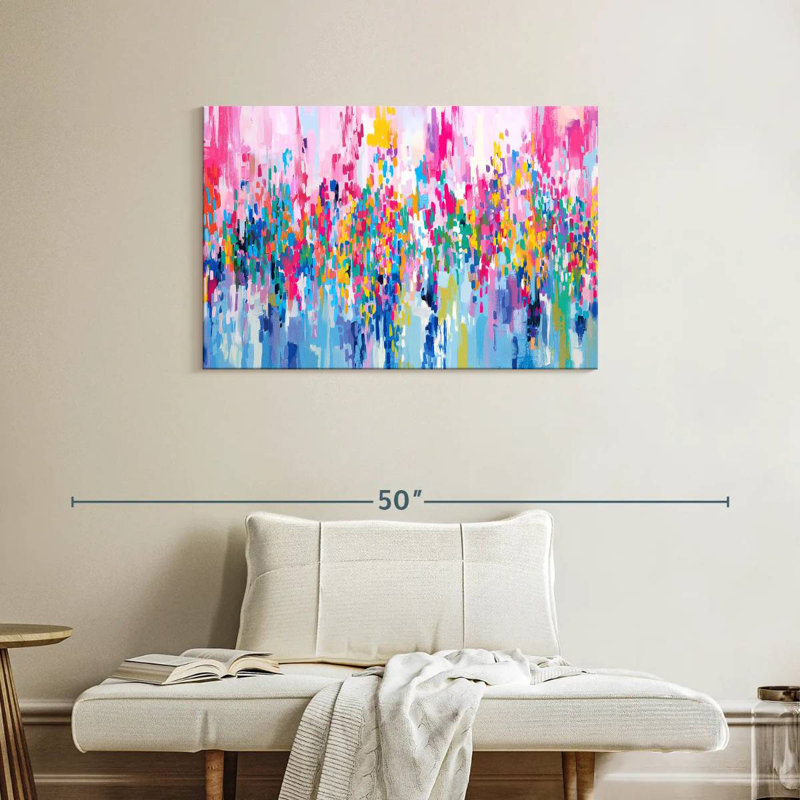 Avery Abstract Vibrant Mix III, H 24 po x l 36 po