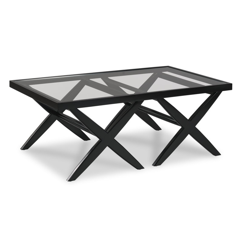 Benjamin Glass Cocktail Table