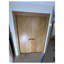 Portes doubles françaises intérieures massives 60 x 80 pouces Ego 5005 en chêne naturel, cadre à panneaux massifs, portes modernes pour placard et chambre à coucher-99701316-99701331