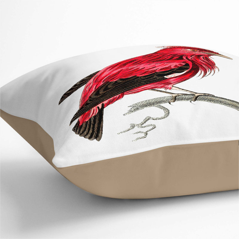 Square Throw Cushion, 40cm H x 40cm W x 15cm D, Stone