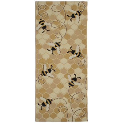 Gemmenne Synthetic Non-Skid Kitchen Mat