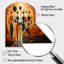 «African Soulful III - Art afro-américain», horloge murale asymétrique-104240825