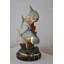 Statue bronze deux poissons Nicolai nageant dans l'océan, taille: 13 po x 19 po x H 25 po