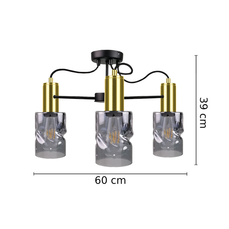 Oelwein 3 - Light Unique/Statement Chandelier