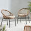 Chaise Edgar (ensemble de 2)