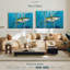 «Shoal Of Yellowfin Tuna» sur toile-332281663