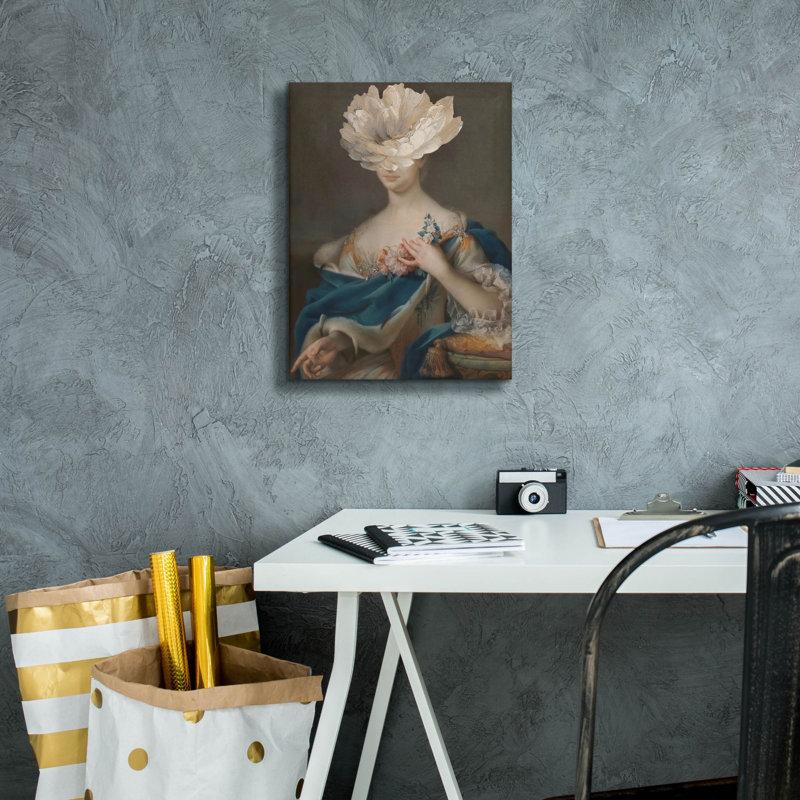 «Maria Josefa Prado» par Irena Orlov, art mural sur toile, H 16 po x l 12 po x P 0,75 po