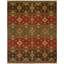 Hand Woven Wool Geometric Area Rug-1435049802