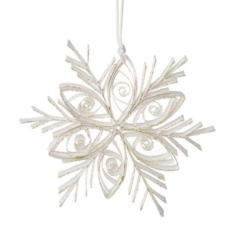 10cm Paper Holiday Shaped Ornament