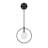 Modern Industrial Wall Lamp, Black & White Metal Body, 21 x 15 cm | Adjustable Height 15.7 to 45.7 inches | Glass Cap, G9 Socket (Max 8W) | Stylish Fixture for Home, Office & Novelty Decor, IP20 Rated