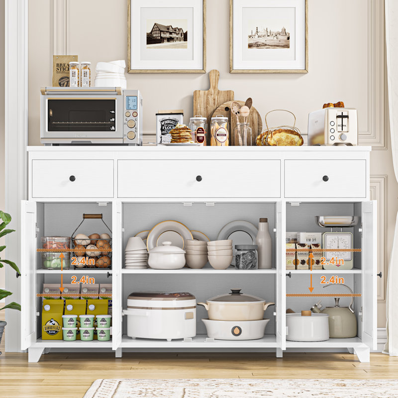 Montevallo 47.2'' Sideboard, White