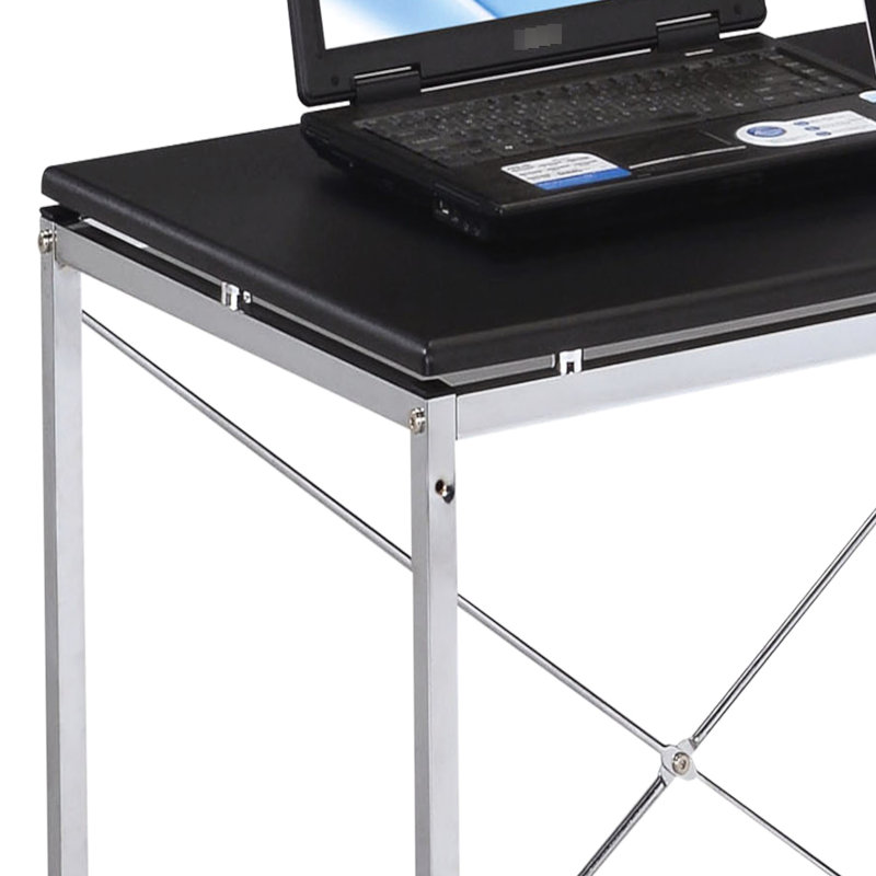 Bureau moderne avec tablette noire et finition