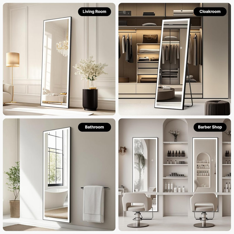 56×18 LED Full Length Mirror With Lights