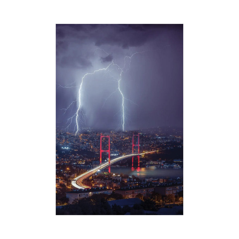 Istanbul by Brent Shavnore - Wrapped Canvas Print, 20.32 cm H x 30.48 cm W
