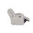 BENZ LED & Power Recliner Chair Made With Faux Leather In Ice Same As 659436190283 ( CA Inventory)-924726856
