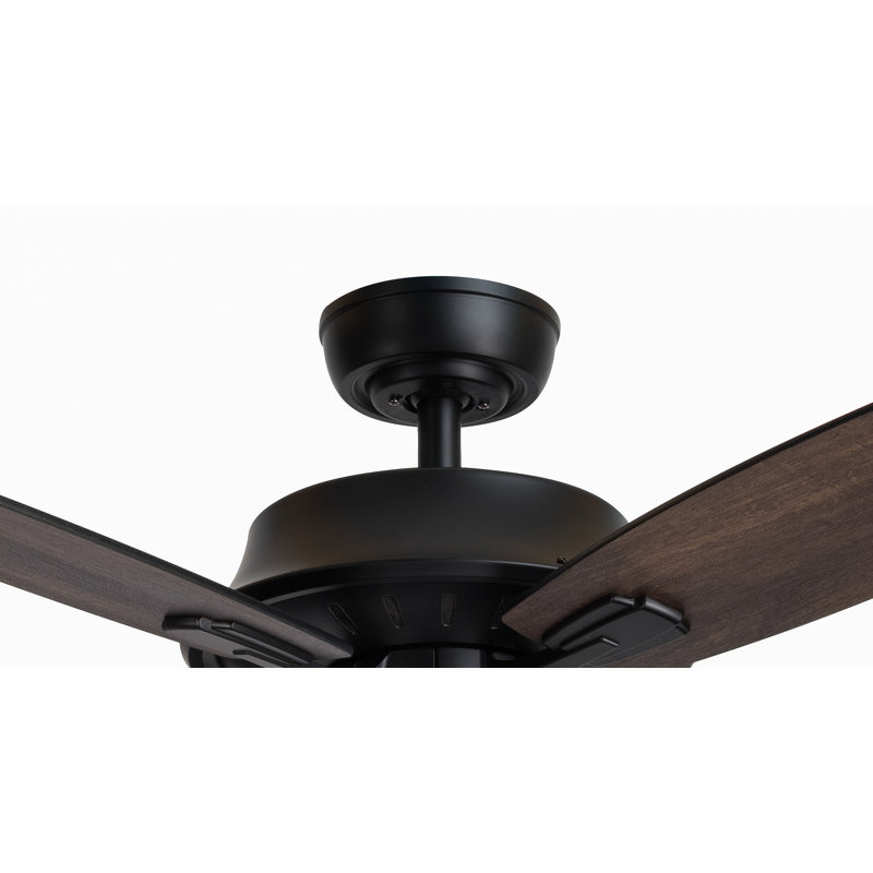 Scoop 52 inch 3 Speed Ceiling Fan Matte Black