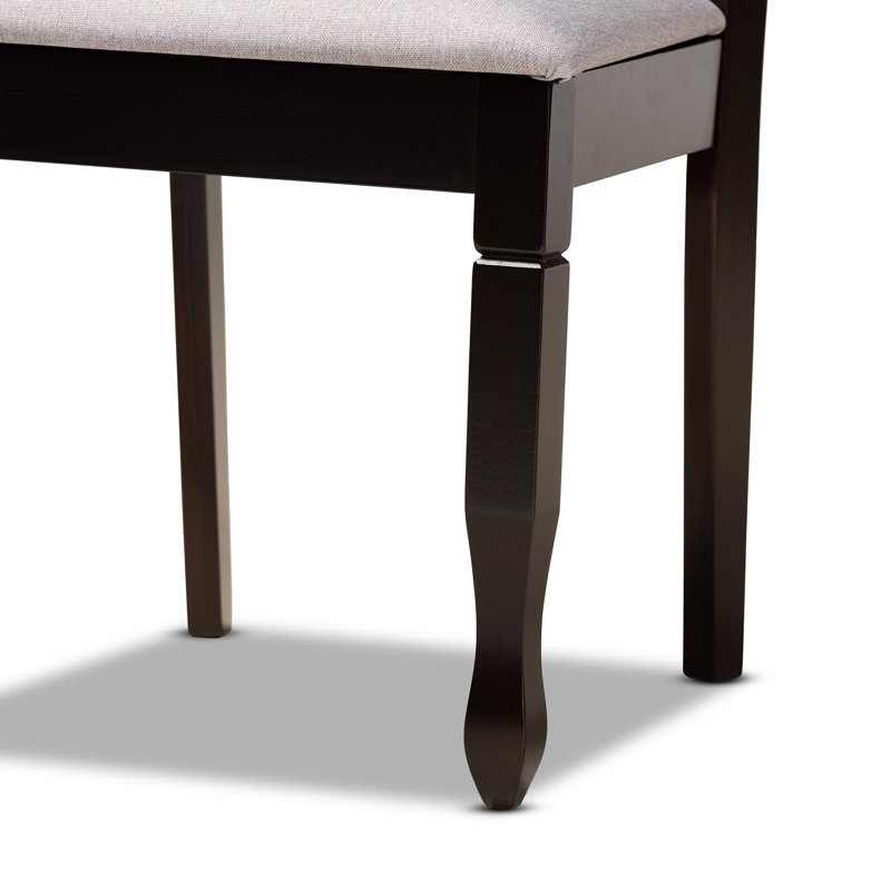Braddyville Solid Wood Dining Chair, Grey