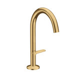 One 9.75" Height Single Hole Bathroom Sink Faucet