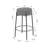 Beesan Upholstered Counter Stool with Metal Frame-195487275-195487270