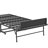 Folding Bed With Adjustable Headboard, 5" Memory Foam Rollaway Bed