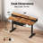 48" Electric Standing Desk With 2 Drawers And Keyboard Tray, Height Adjustable Desk for Home Office -117664304-119342031