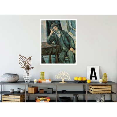 Man Smoking a PipePaul Cézanne Giclee Print