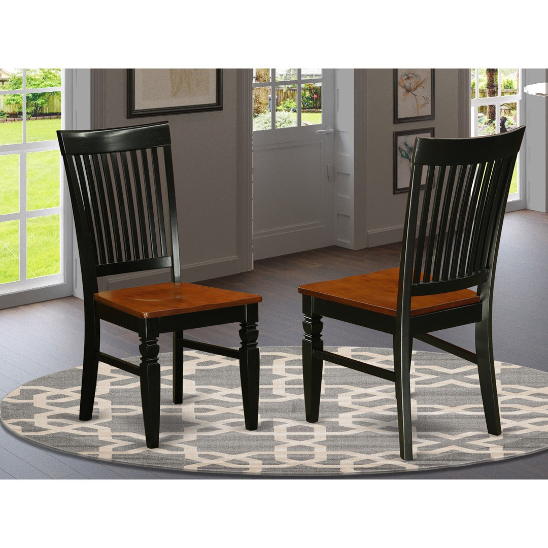 Beesley 18'' H Solid Wood Side Chair (Set of 2) Darby Home Co