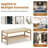 Bystrc Solid Wood Storage Bench