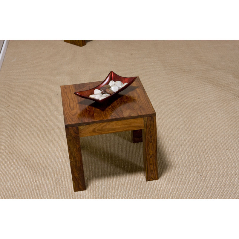 Zane Solid Wood End Table