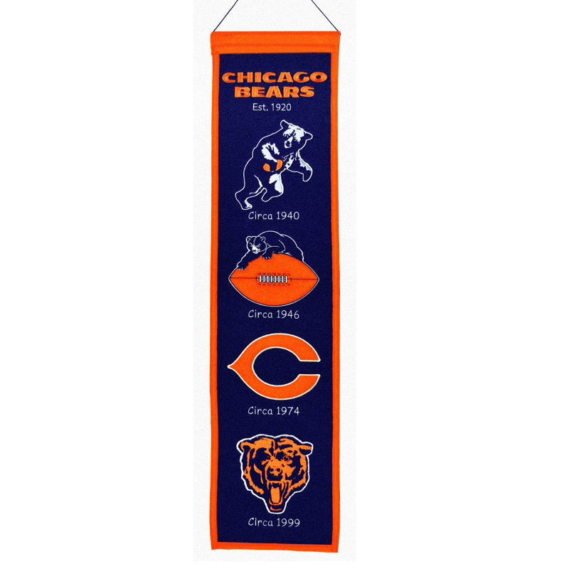 Bannière heritage NFL, Bears de Chicago
