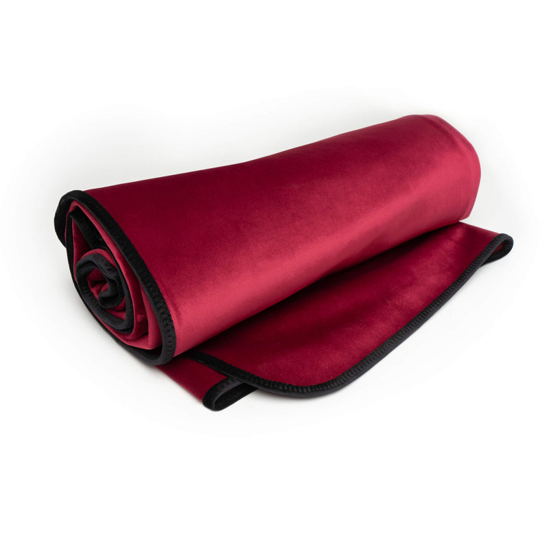 Jeté imperméable, protecteur pour personnes et animaux domestiques, barrière d'étanchéité à l'humidité - petite taille, Rouge